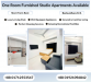 TO-LET One Room Serviced Apartment In Bashundhara R/A.